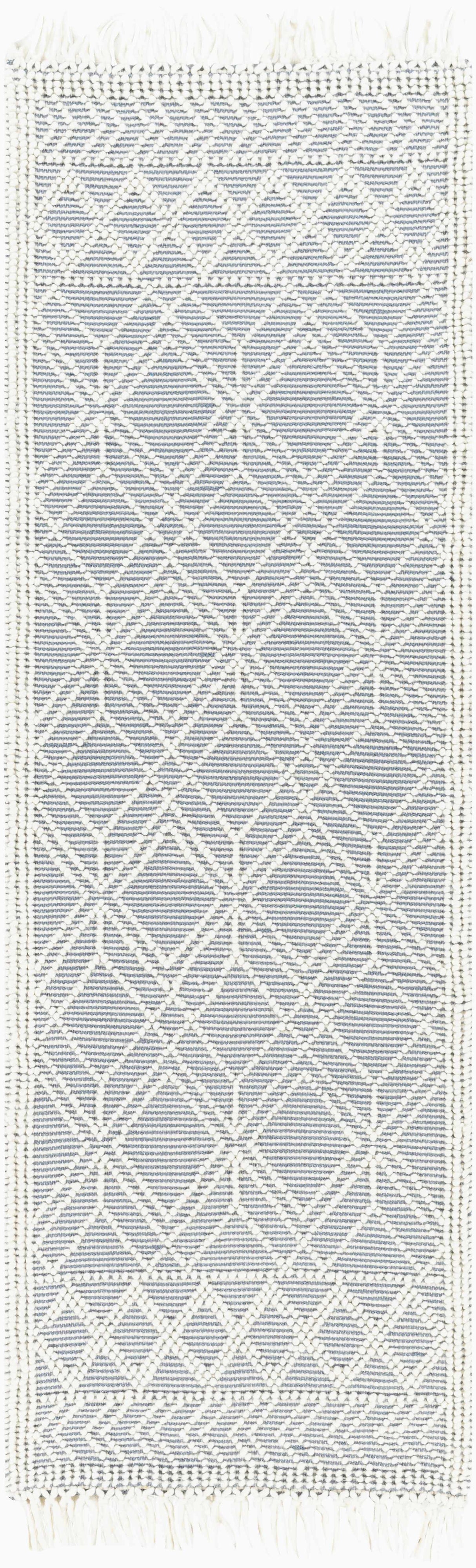 Ramsbury Denim Blue Wool Rug