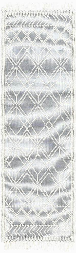 Ramsbury Denim Blue Wool Rug