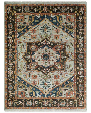Ready to Ship 8x10, 9x12, 10x14 Traditional Antique Style Hand Knotted Area Rug