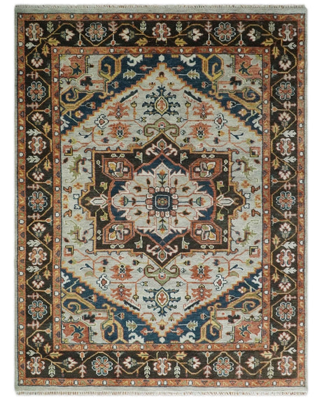 Ready to Ship 8x10, 9x12, 10x14 Traditional Antique Style Hand Knotted Area Rug