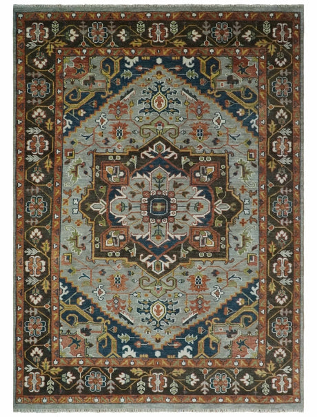 Ready to Ship 8x10, 9x12, 10x14 Traditional Antique Style Hand Knotted Area Rug