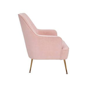 Rebecca Leisure Chair, Pink