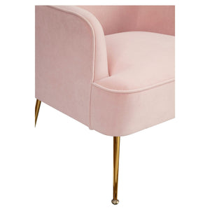 Rebecca Leisure Chair, Pink