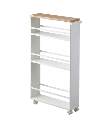 Replacement Wooden Top for Rolling Storage Cart - Steel