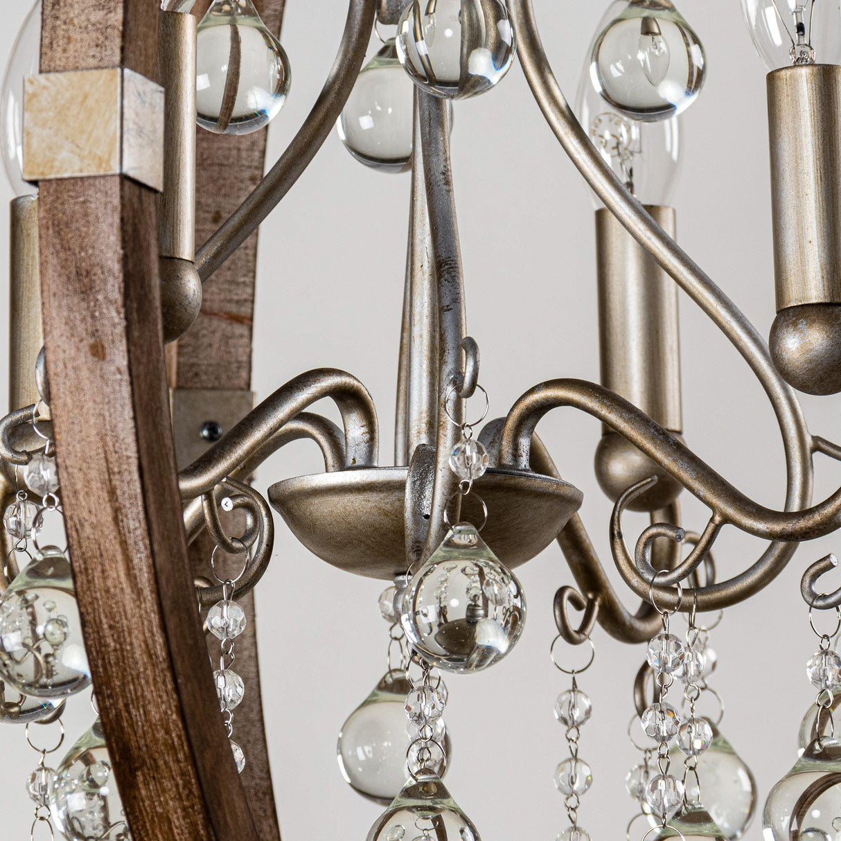 Retha Brown 4-Light Caged Chandelier