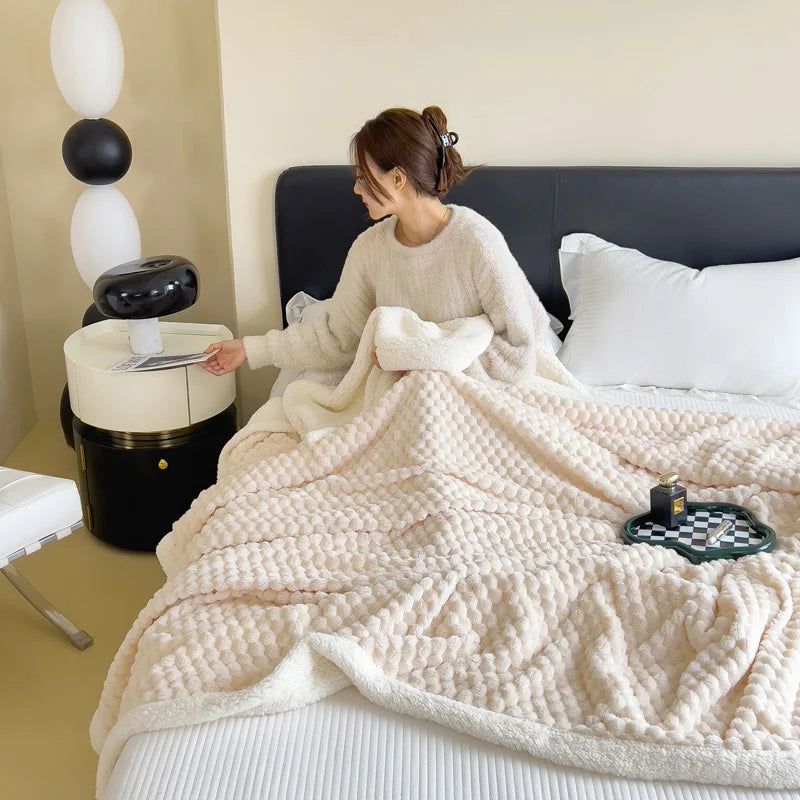 Reversible Microfiber Blankets