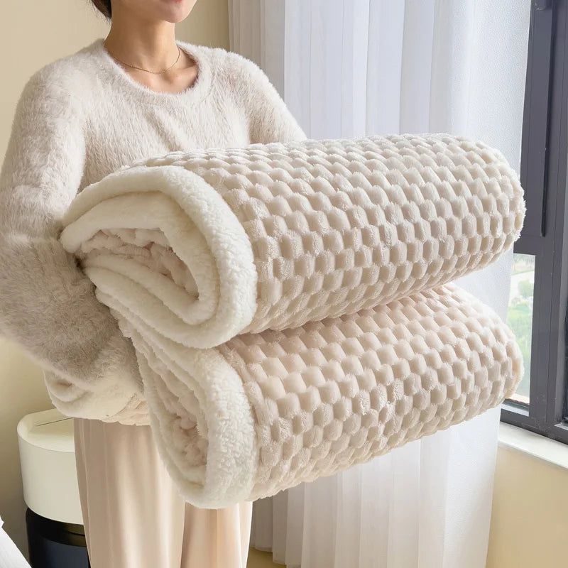 Reversible Microfiber Blankets