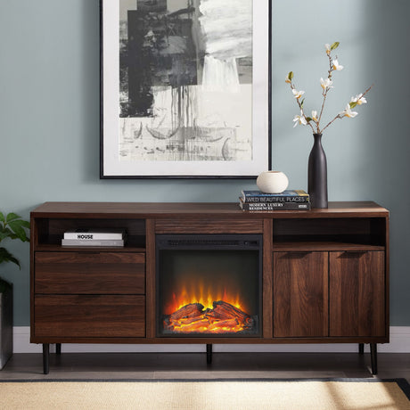 Riviera Fireplace TV Console Stand