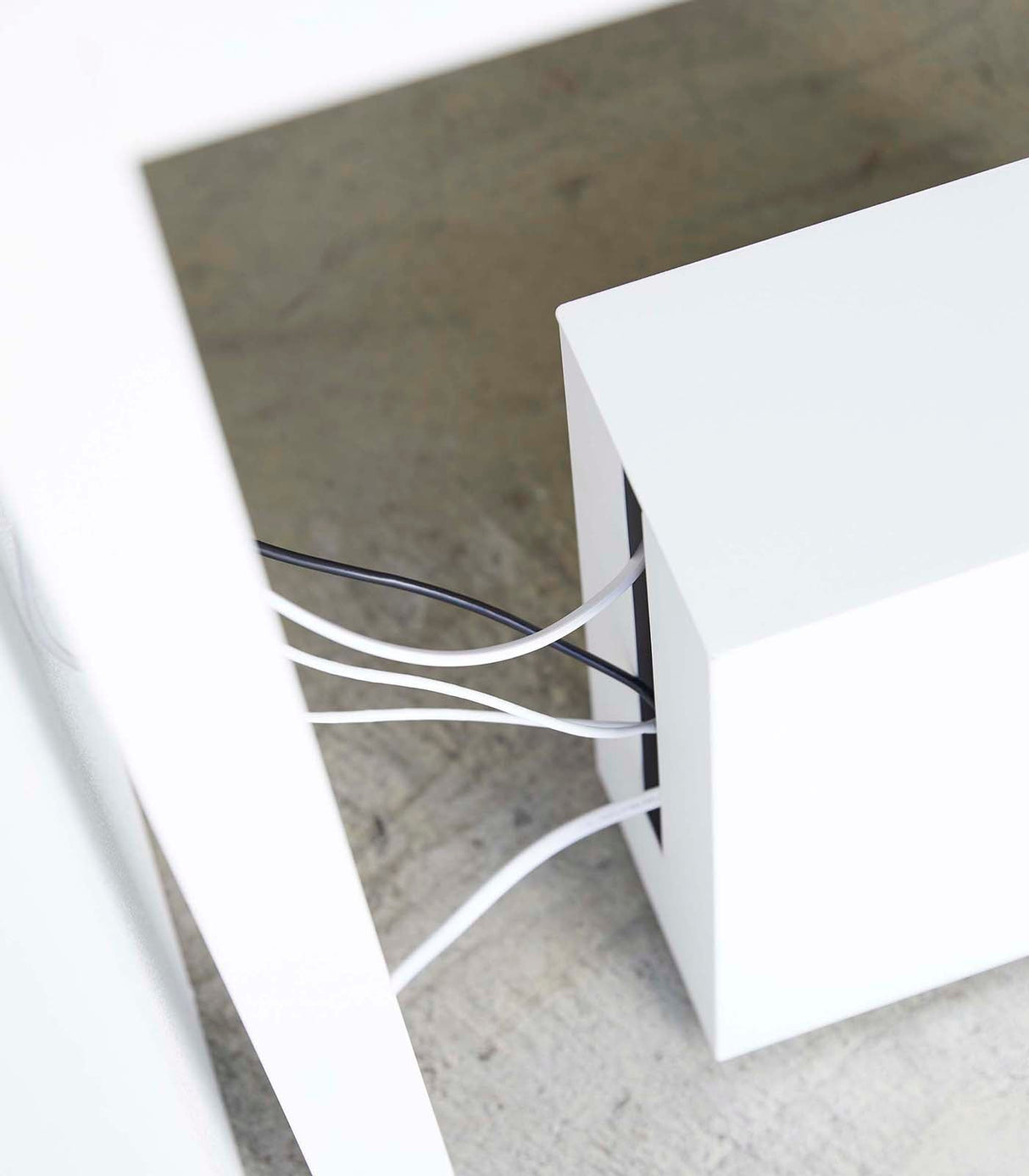 Rolling Cable Management Box - Steel