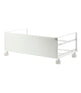 Rolling Shoe Rack (9" H) - Steel