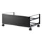 Rolling Shoe Rack (9" H) - Steel