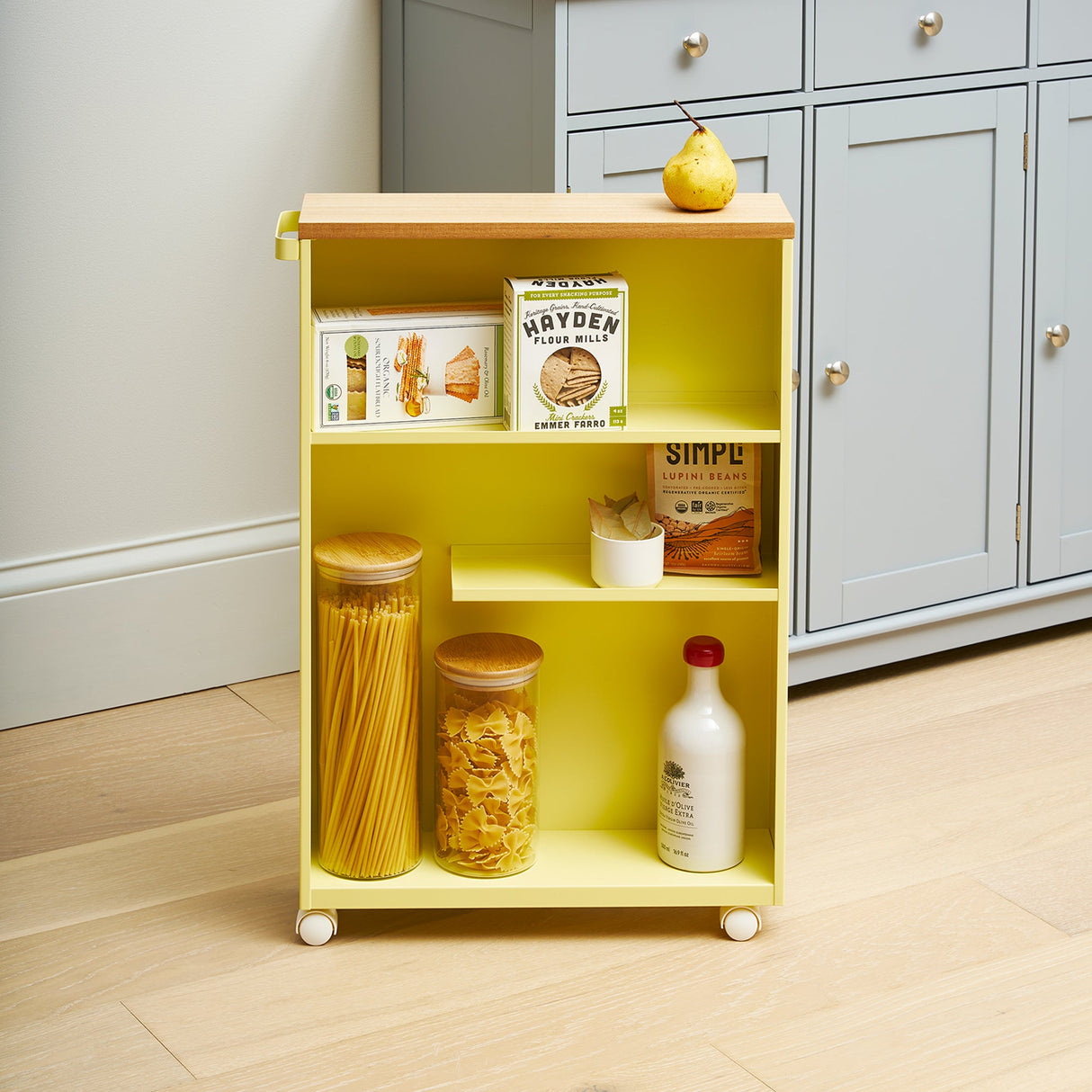 Rolling Storage Cart (27" H) - Steel