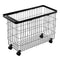 Rolling Wire Basket (14.8" H) - Steel