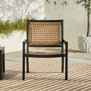 Rosewood Boho Outdoor Accent Chair