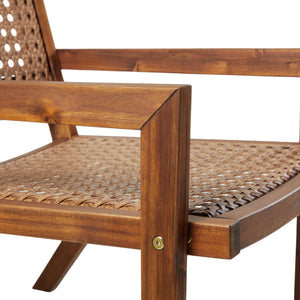 Rosewood Boho Outdoor Accent Chair