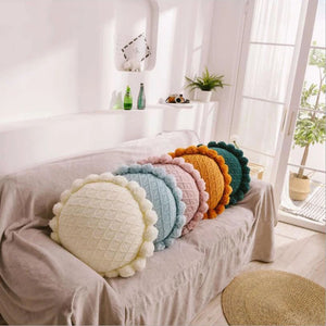 Round Tassel Pillow