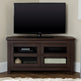 Saffron Wood Corner TV Stand