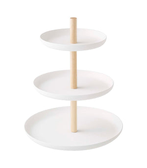 Serving Stand - Steel + Wood