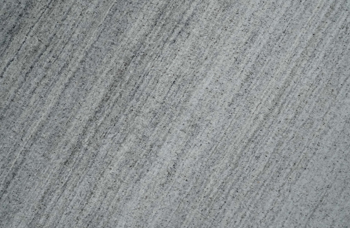 Shaded Silver Gray Scandinavian 5x7 Blended Bamboo Silk Flatwoven Area Rug, Dinning, Kids Rug | HL31