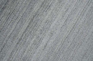 Shaded Silver Gray Scandinavian 5x7 Blended Bamboo Silk Flatwoven Area Rug, Dinning, Kids Rug | HL31
