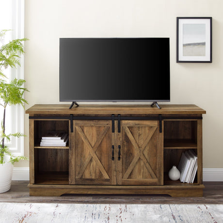 Sienna Sliding Barn Door TV Stand