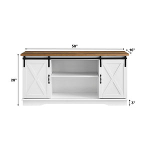 Sienna Sliding Barn Door TV Stand