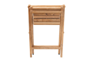 Sierra Natural Teak Outdoor Folding String Seat