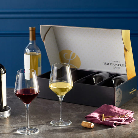 Signature Greenwich All Purpose Wine Gift Set of 4, 16 ounce