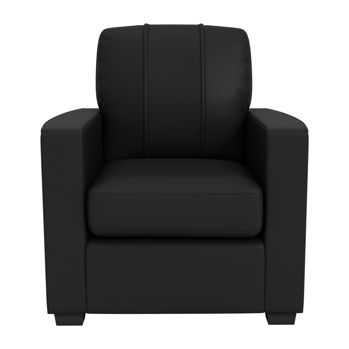 Silver Club Chair with Golden State Warriors 2022 Champions Logo