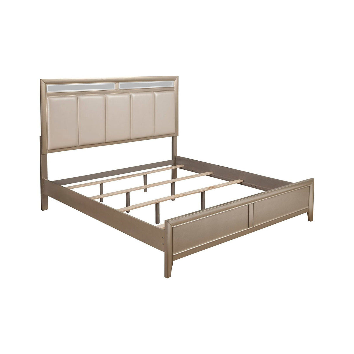 Silver Dreams Bed, Silver