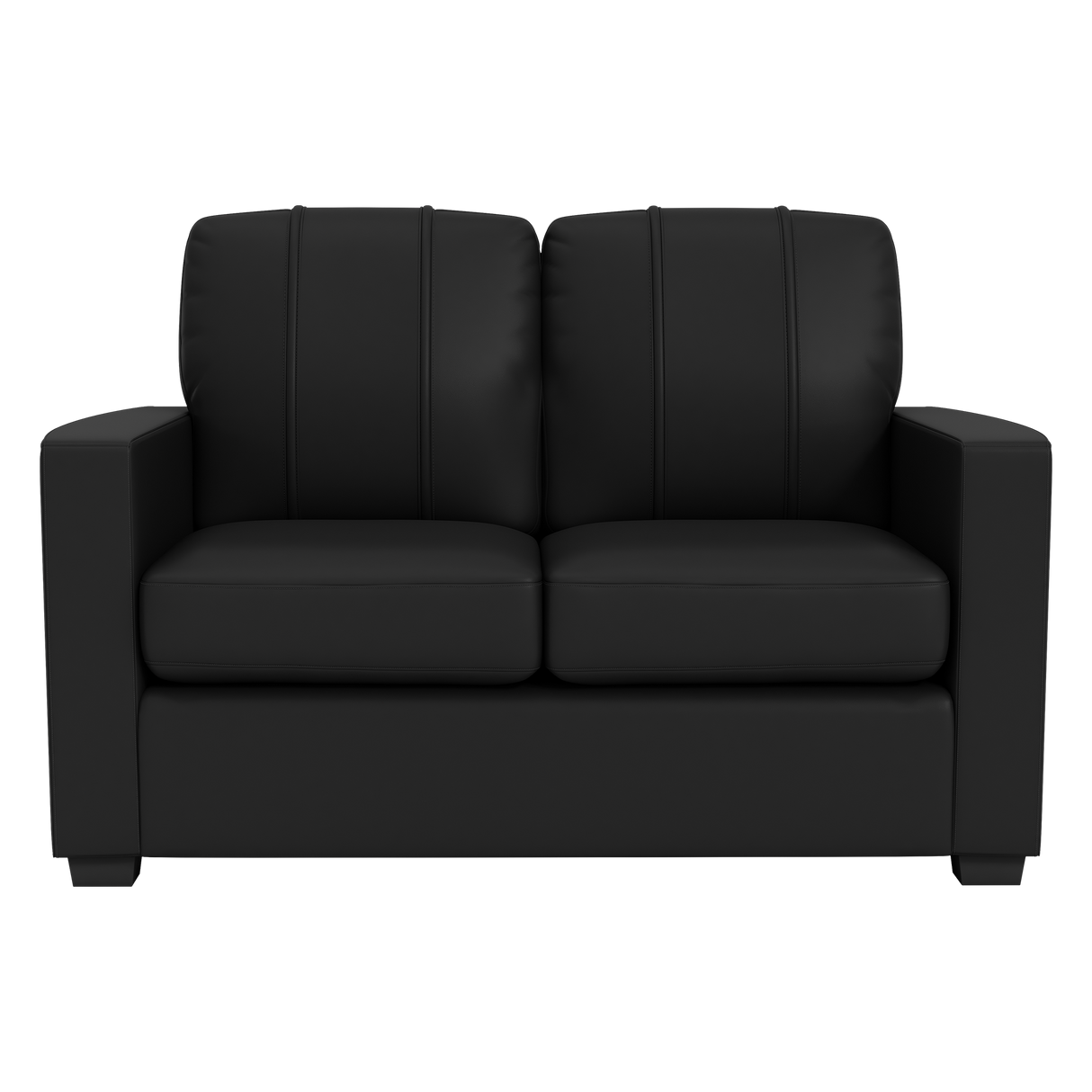 Silver Loveseat with Cincinnati Bengals Classic Logo