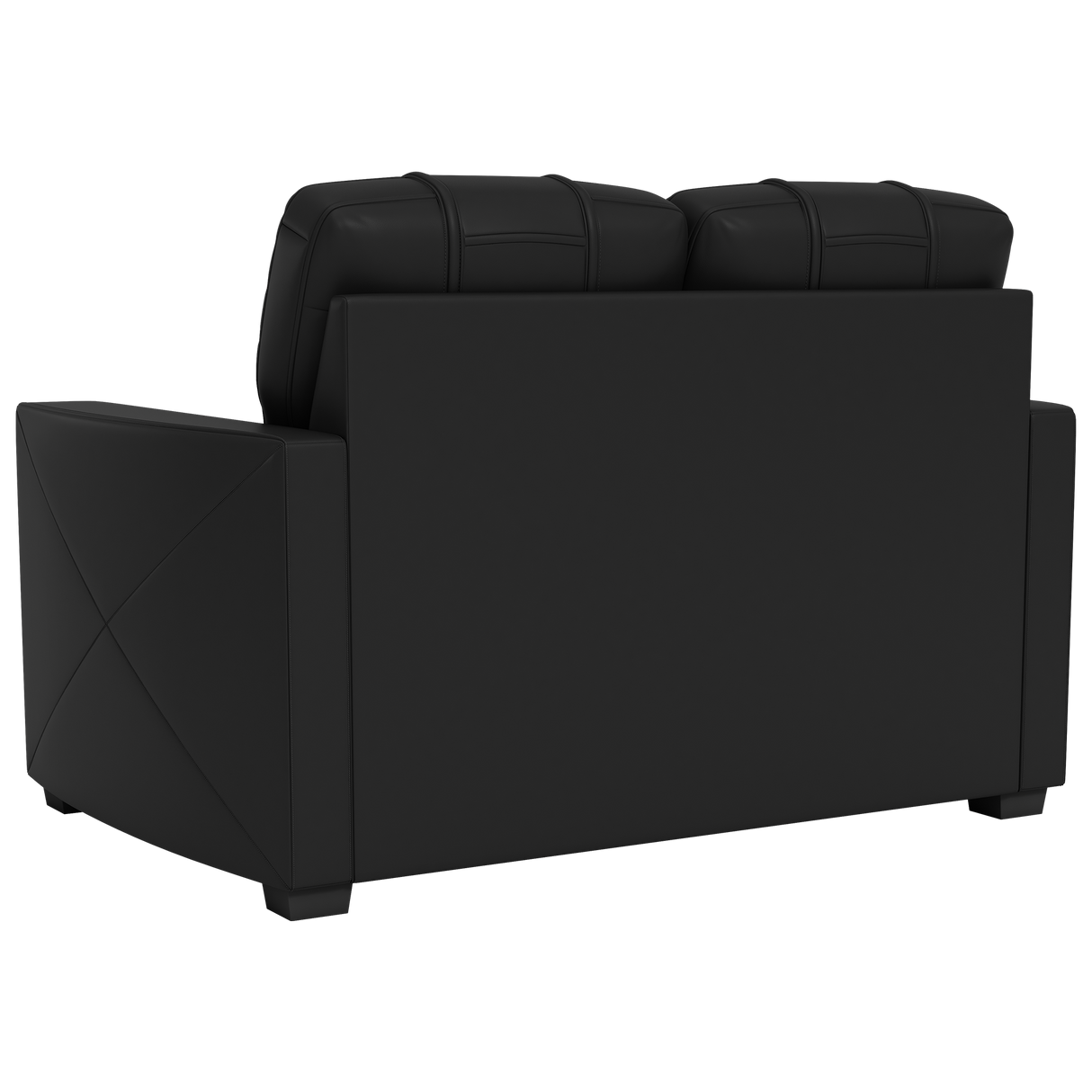 Silver Loveseat with Cincinnati Bengals Classic Logo