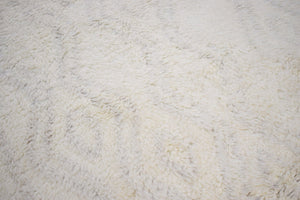 Silver and Charcoal 5X8 Rug Modern Handmade New Zealand Wool Area Rug | TRD172158