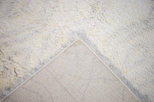 Silver and Charcoal 5X8 Rug Modern Handmade New Zealand Wool Area Rug | TRD172158