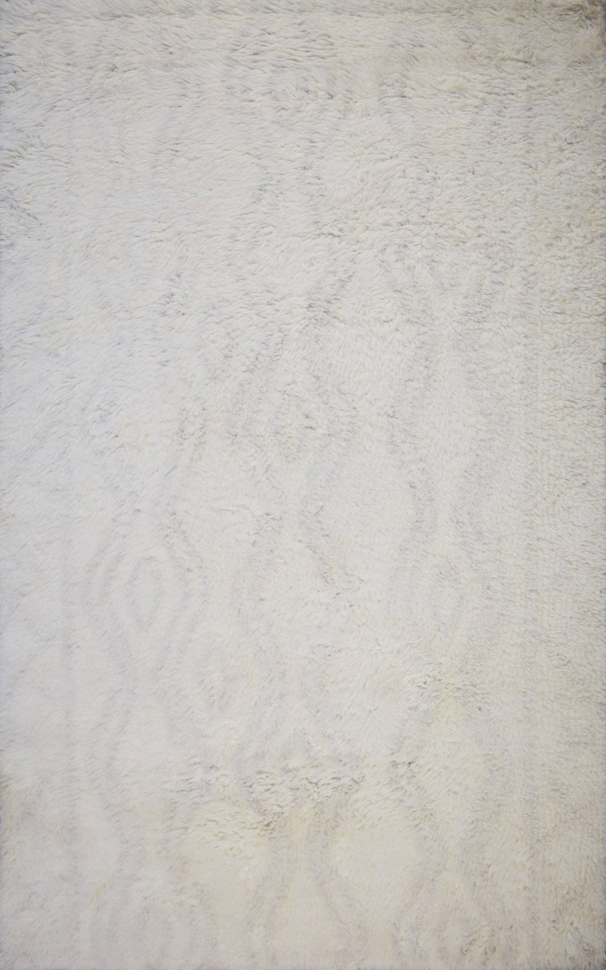 Silver and Charcoal 5X8 Rug Modern Handmade New Zealand Wool Area Rug | TRD172158