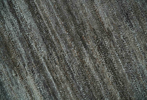 Silver and Charcoal Modern Abstract 5x8 Dari Pet yarn Area Rug