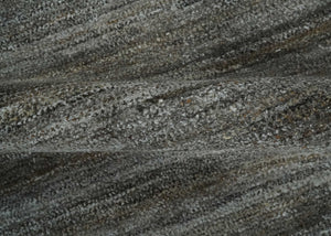 Silver and Charcoal Modern Abstract 5x8 Dari Pet yarn Area Rug