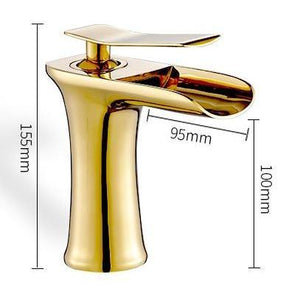 Single Handle Basin Waterfall Faucet