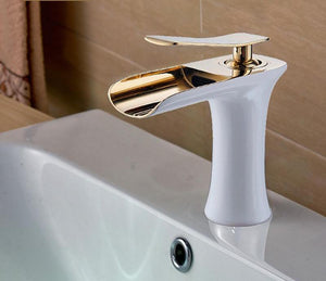 Single Handle Basin Waterfall Faucet