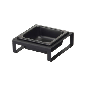 Single Pet Food Bowl - Steel + Ceramic