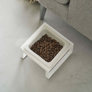 Single Pet Food Bowl - Two Styles - Steel + Ceramic