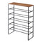 Six-Tier Shoe Rack (34" H) - Steel