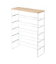 Six-Tier Shoe Rack (34" H) - Steel