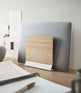 Slim Laptop Stand - Steel + Wood