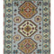 Small 2x3 Gray and Camel Wool Hand Knotted traditional Persian Vintage Antique Southwestern Kazak | TRDCP28123