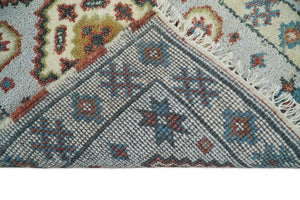 Small 2x3 Gray and Camel Wool Hand Knotted traditional Persian Vintage Antique Southwestern Kazak | TRDCP28123