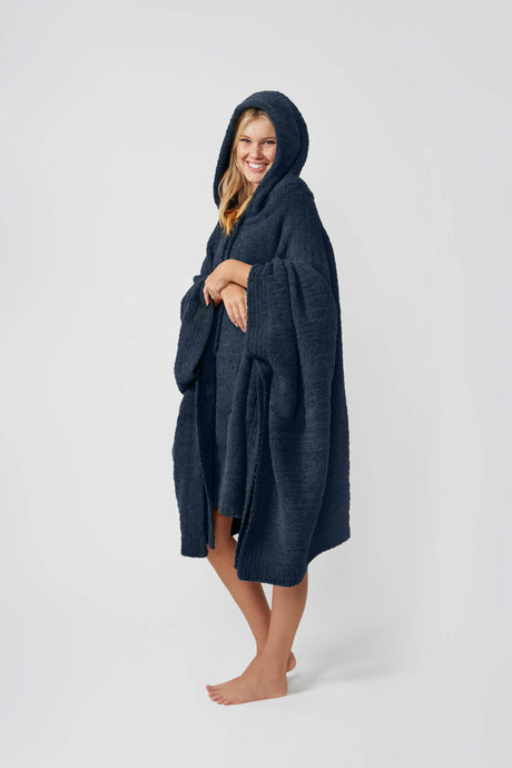 Snug Hooded Wearable Blanket