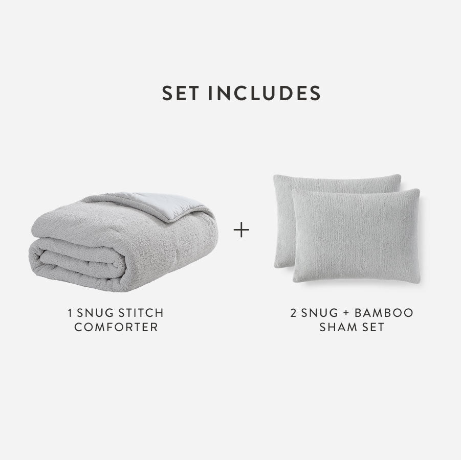 Snug Stitch Comforter Bundle