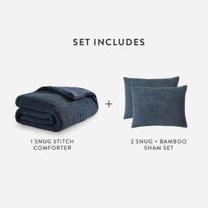 Snug Stitch Comforter Bundle