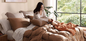 Snug Waffle Lumbar Pillow